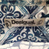 デシグアル Desigual CAM CORTA 切替プリント 半袖シャツ メンズ JPN:L