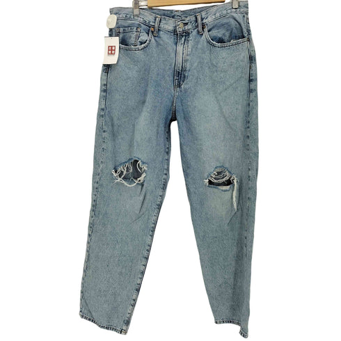 ギャップ Gap 24aw BAGGY FIT RIGI LIGHT WASH DENIM メンズ 33/32