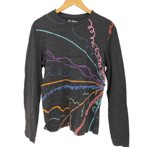 デシグアル Desigual TS CONFETTI REP グラフィックプリントカットソー メンズ JPN:M