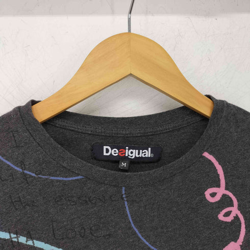 デシグアル Desigual TS CONFETTI REP グラフィックプリントカットソー メンズ JPN:M