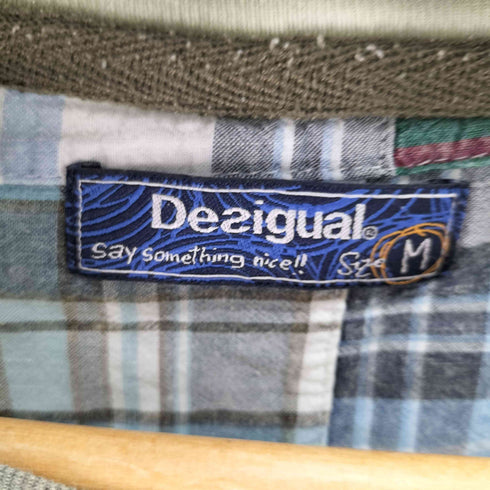 デシグアル Desigual ロゴ刺繍 ガールプリントTシャツ メンズ JPN:M