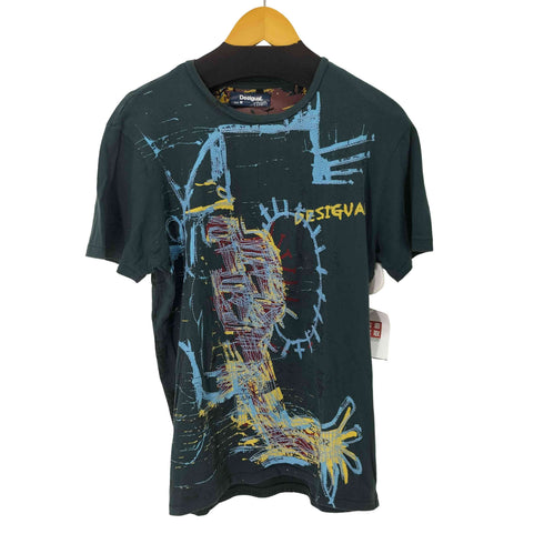 デシグアル Desigual 刺繍デザインTシャツ メンズ JPN:M