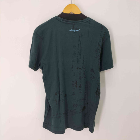 デシグアル Desigual 刺繍デザインTシャツ メンズ JPN:M