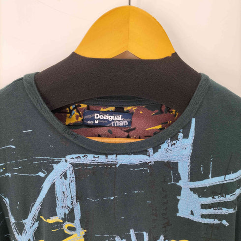 デシグアル Desigual 刺繍デザインTシャツ メンズ JPN:M