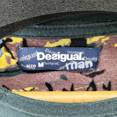 デシグアル Desigual 刺繍デザインTシャツ メンズ JPN:M