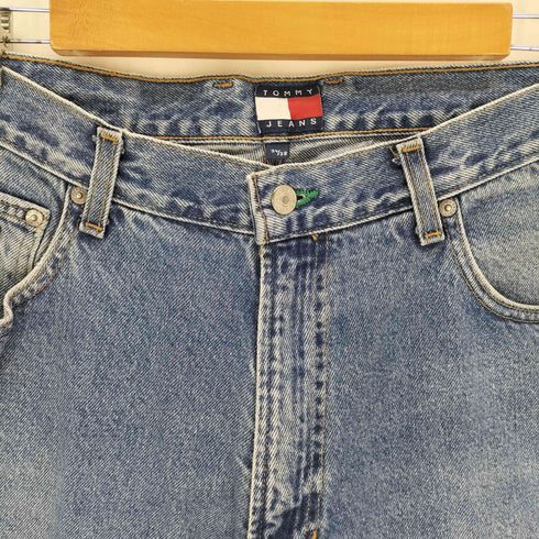 トミージーンズ tommy jeans 90s ジップアップバギーデニムパンツ メンズ 34/32
