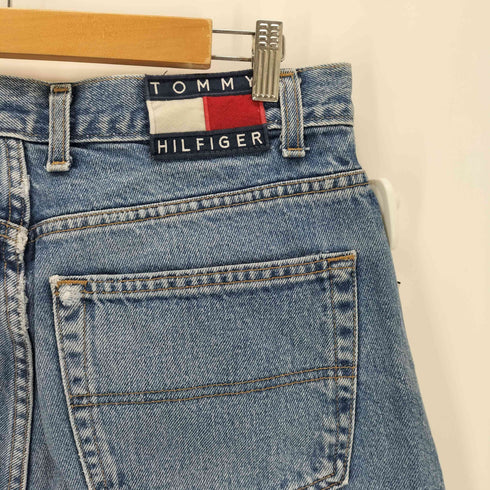 トミージーンズ tommy jeans 90s ジップアップバギーデニムパンツ メンズ 34/32