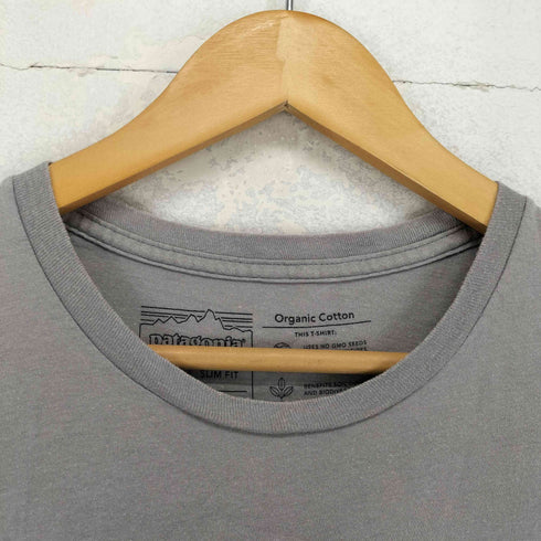 パタゴニア patagonia SLIM FIT ロゴプリントTシャツ メンズ M