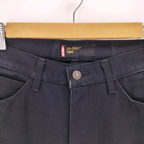 リーバイス Levis STA-PREST TIGHT ブラックデニムパンツ メンズ 30