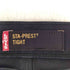 リーバイス Levis STA-PREST TIGHT ブラックデニムパンツ メンズ 30