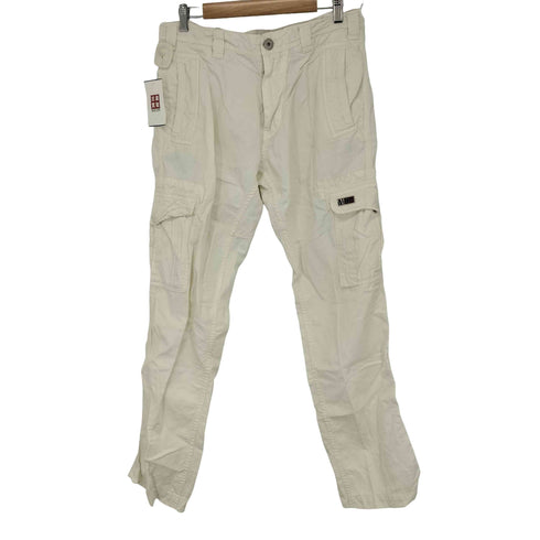 ナパピリ NAPAPIJRI コットンリネン カーゴパンツ メンズ US:34-35
