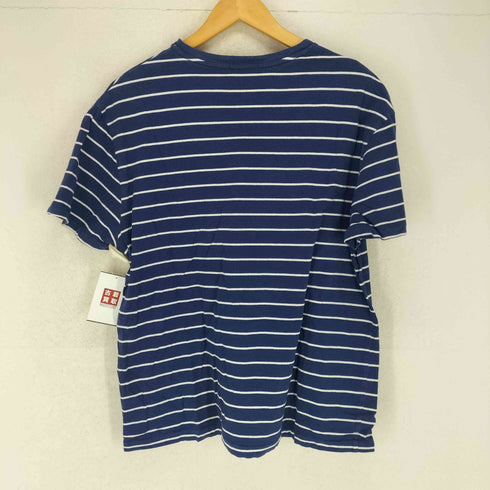 ポロラルフローレン POLO RALPH LAUREN ポケットボーダーVネックTシャツ メンズ M