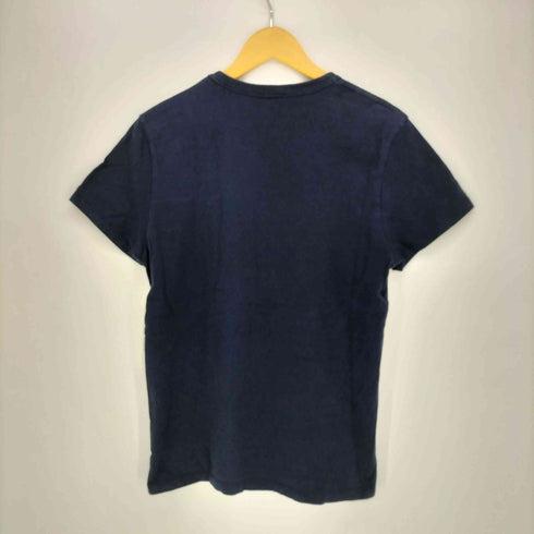 メゾンキツネ MAISON KITSUNE ロゴ クルーネックTシャツ レディース S
