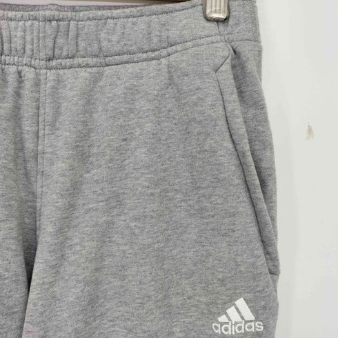 アディダス adidas エッセンシャルズ プラス レギュラーフィット スモールロゴ フレンチテリー カフパンツ メンズ JPN:M