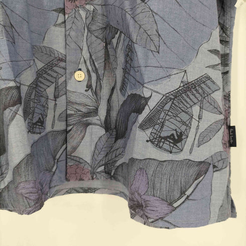 ポールスミスジーンズ Paul Smith JEANS ポケット付き 花柄 半袖 シャツ メンズ import:M