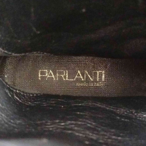 PARLANTI ベルトデザインロングブーツ MADE IN ITALY レディース 39