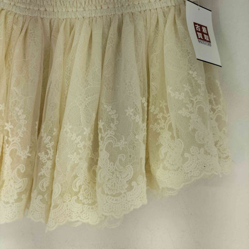 アンクルージュ Ank Rouge レース 刺繍加工 ショーツ レディース JPN:M