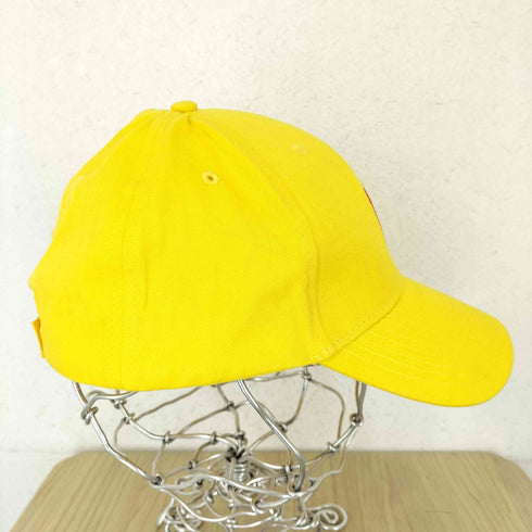 企業ロゴ刺繍テープバックキャップ メンズ