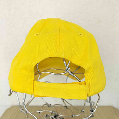 企業ロゴ刺繍テープバックキャップ メンズ