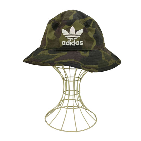 アディダスオリジナルス adidas Originals カモ柄 リップストップ バケットハット メンズ FREE