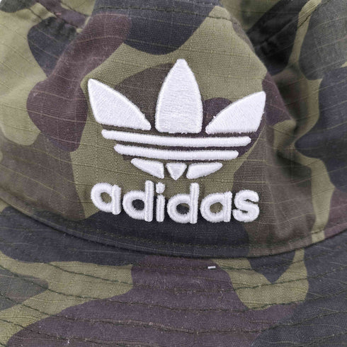 アディダスオリジナルス adidas Originals カモ柄 リップストップ バケットハット メンズ FREE