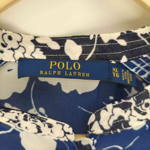 ポロラルフローレン POLO RALPH LAUREN クレープフローラルブラウス レディース import:XL