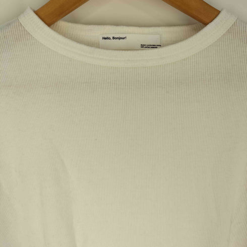 アパルトモン L’Appartement Rib L/S T-SH リブ ロングスリーブ Tシャツ レディース FREE