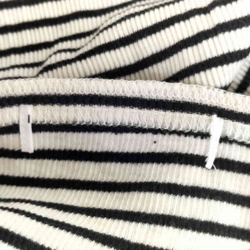 アパルトモン L’Appartement BORDER RIB L/S T-SH ボーダー リブ ロングスリーブ Tシャツ レディース FREE