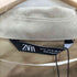 ザラ ZARA スエード調 ベルト ワンピース レディース import:M