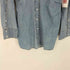 ザラ ZARA サイドギャザー デニムシャツワンピース レディース import:L