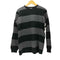 バーバリアン BARBARIAN カナダ製 ボーダー L/S クルーネック Tシャツ メンズ L