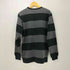 バーバリアン BARBARIAN カナダ製 ボーダー L/S クルーネック Tシャツ メンズ L