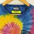 ディーゼル DIESEL FEDEZ タイダイ クルーネックTシャツ メンズ JPN:S