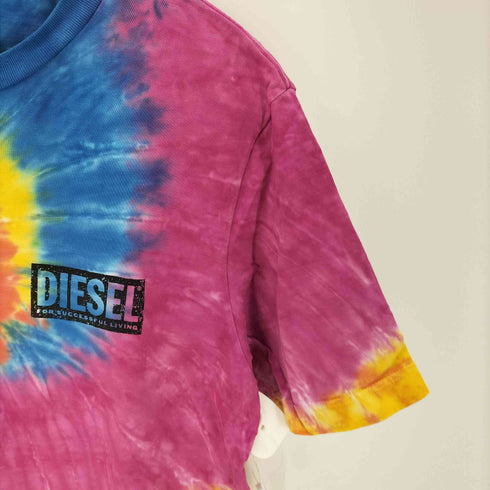 ディーゼル DIESEL FEDEZ タイダイ クルーネックTシャツ メンズ JPN:S