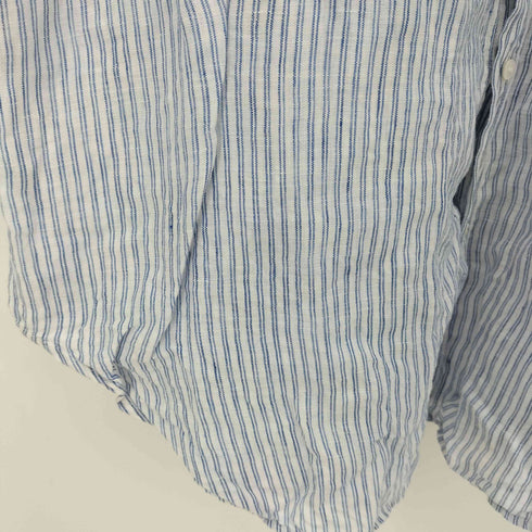 ネストローブ nest Robe リネン ストライプ ロングシャツワンピース レディース FREE