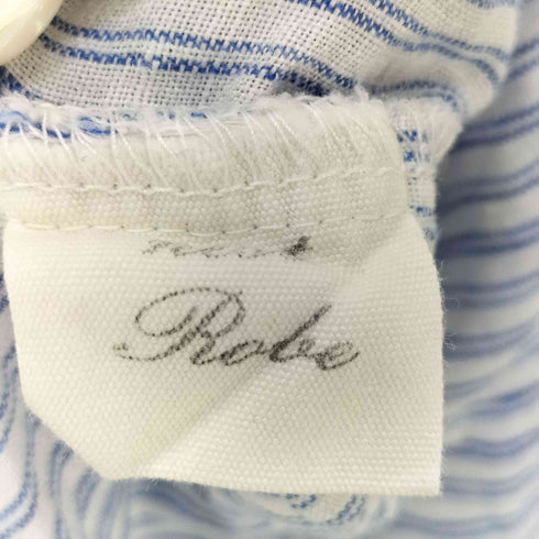 ネストローブ nest Robe リネン ストライプ ロングシャツワンピース レディース FREE