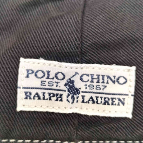 ポロラルフローレン POLO RALPH LAUREN 90s GORDON PANT ポロチノ バギー ワイドチノパンツ ブラック メンズ 34×30
