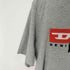 ディーゼル DIESEL ロゴ刺繍 テープデザインTシャツ メンズ JPN:L