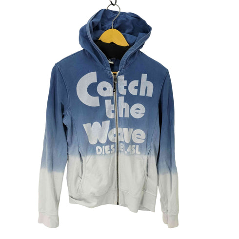 ディーゼル DIESEL Catch The Wave グラデーション ジップパーカー レディース JPN:XL