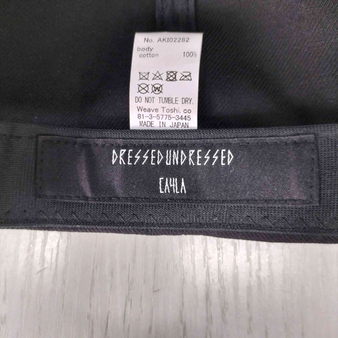 ドレスドアンドレスド DRESSEDUNDRESSED 6パネル キャップ メンズ