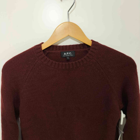 アーペーセー A.P.C. ウール クルーネック ニット レディース import:S