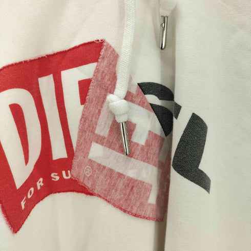 ディーゼル DIESEL ロゴデザイン プルオーバーパーカー メンズ JPN:M