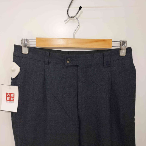 ランバンコレクション LANVIN COLLECTION 1タック ウール スラックス パンツ メンズ 79
