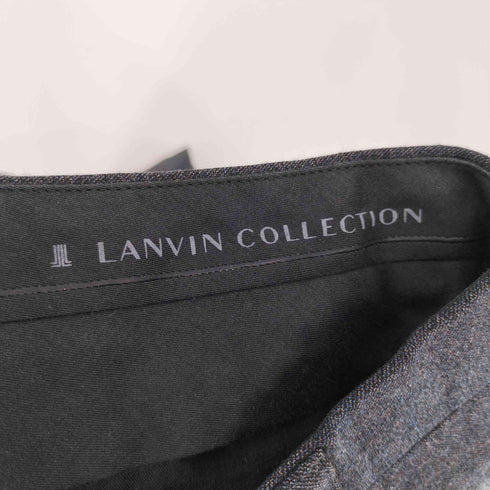 ランバンコレクション LANVIN COLLECTION 1タック ウール スラックス パンツ メンズ 79