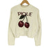 ジェラートピケ gelato pique 24SS チェリー ジャガード プルオーバー レディース ONE SIZE