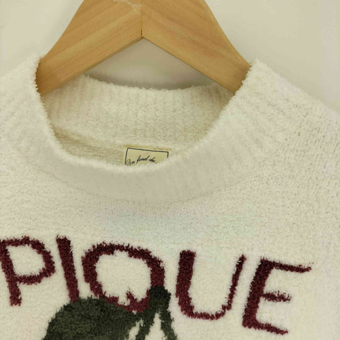 ジェラートピケ gelato pique 24SS チェリー ジャガード プルオーバー レディース ONE SIZE