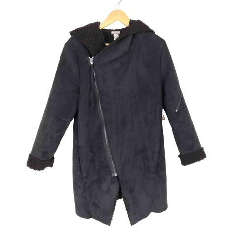 エイチアンドエム H&M フェイクムートンコート メンズ S