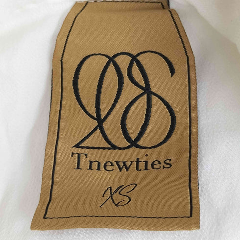 トゥエンティーズ Tnewties バックレースアップ レーヨンシャツ レディース