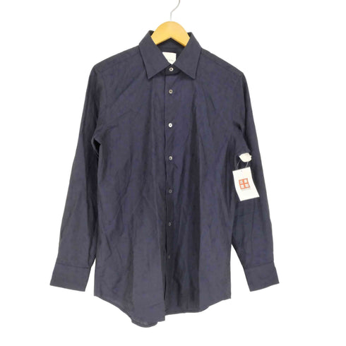 ポールスミス Paul Smith 23AW 小花織柄 コットンシャツ メンズ M