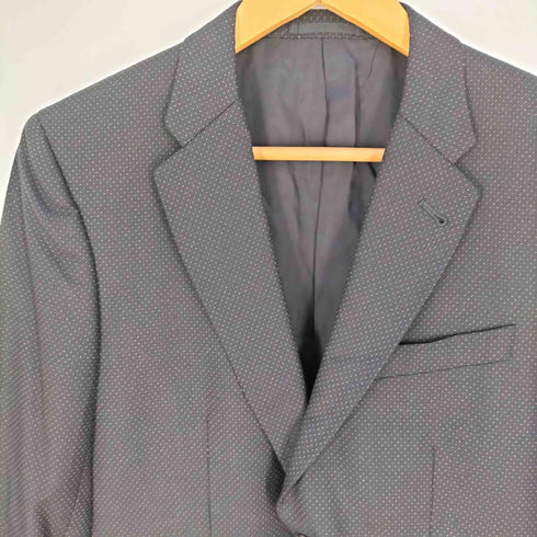 ポールスミスロンドン Paul Smith LONDON ドット柄 ウール テーラードジャケット スラックス スーツ セットアップ メンズ M